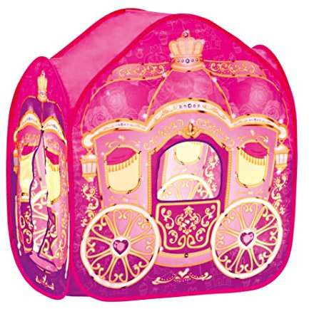 Bino 82814 - Königliche Kutsche, Spielzelt, rosa