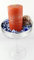 1a PartyLite - 3-Docht-Kerzenhalter Silber - P90520 - H: 23,5cm
