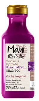 Maui Moisture | Revitalisierendes Shea Butter Shampoo für trockenes und geschädigtes Haar - 385 ml Flasche