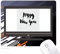 Felice Anno Nuovo scritta a Mano Computer Gomma antiscivolo Mousepad Partita carica