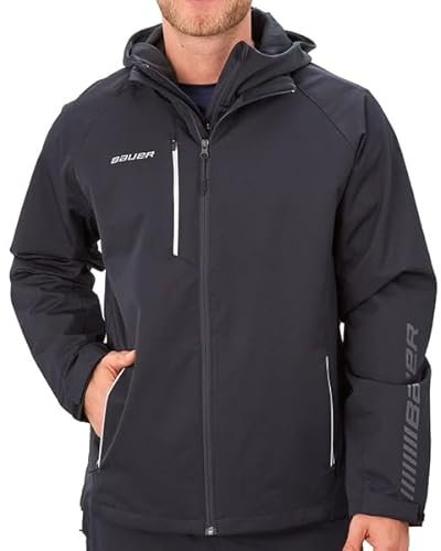 Bauer Supreme Lightweight Jacke Senior, Größe:M, Farbe:schwarz