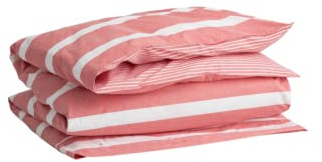 GANT Oxford Stripe Bettdeckenbezug einzeln 135x200cm Farbe Bright RED