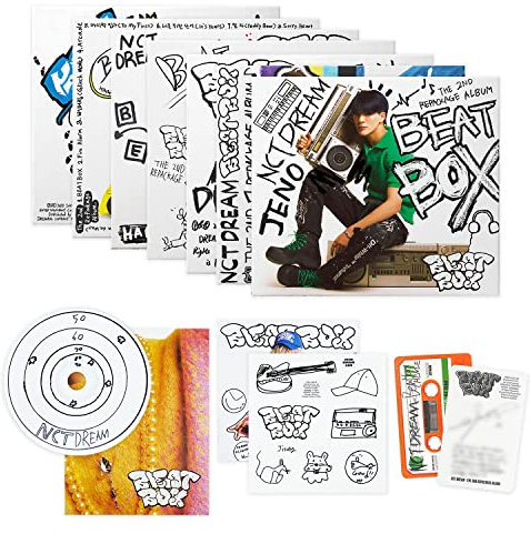 NCT DREAM - The 2nd Full Album Repackage [Beatbox] (Digipack Ver. / Random) Photo Book + CD-R + Sticker + Folded Poster + Mixtape Card + Photo Card + Official Poster