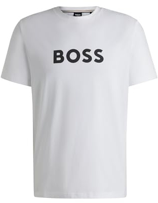 BOSS Herren T-Shirt RN T-Shirt Rn, White100, XXL
