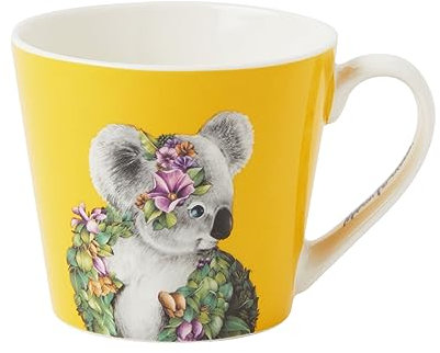 Maxwell & Williams Marini Ferlazzo Wild Planet - Taza (370 ml), diseño de Koala Joey