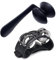 Jiayouy 2pcs Heel Shaker with Foot Tambourine Percussion Instrument for Drum & Guitar Playing