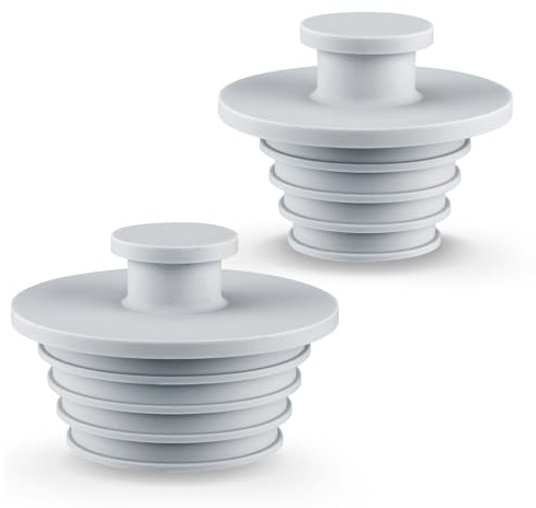 Aluvor Bathtub Drain Stoppers 2pcs /Washbasin Silicone Stoppers/Tub Stoppers/Tub Plugs/Bathtub Drain Plugs/Bathroom Sink Drain Plugs/Sink Stoppers