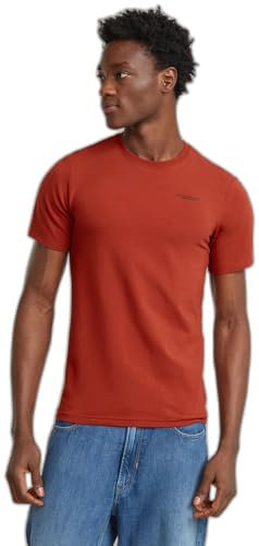 G-Star Herren Slim Base T-Shirt, Rot (Rusty red D19070-C723-A923), L