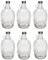 lilawelt24 6x 2L Flasche mit Schraubverschlüss Weinballon Glasballon Weinflasche| Likörflasche |Essig-Öl Flaschen | Schnapsflasche |Karaffe