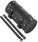 VekAuto 1 Pcs Fork Handlebar Tool Bag Cycling Storage Pouch Bag Waterproof, Universal for Motor Bike Faux Leather Black
