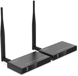 DIGITUS Wireless HDMI Extender/Splitter Set 1x4 100 m Full HD