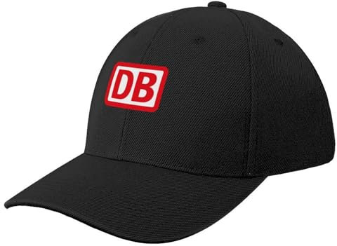 Basecap Deutsche Bahn Logo (1994) Klassisches T-Shirt Baseball Cap Luxus Herren Mütze Luxus Cap Hip Hop Golf Wear Designer Herren Damen