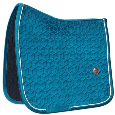 Tapis de selle COB - Emeraude - Velours - Dressage