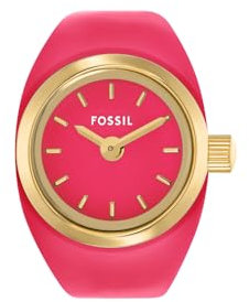 FOSSIL Damen Analog Quarz Uhr mit Edelstahl Armband ES5414