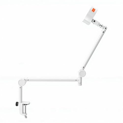 Yechiry Mikrofonarm, Kompatibel mit den Meisten Standardmikrofonen und Stoßdämpferhalterungen |360-Grad-Drehung, 1,5 Kg Schwerer, Robuster Mikrofonständer, Metall- und ABS-Konstruktion, Verstellbare