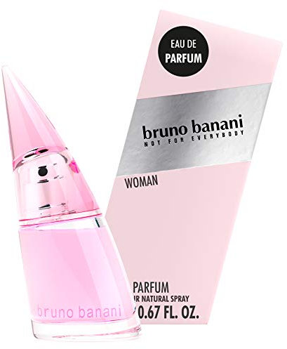 bruno banani Woman Intense, Eau de Parfum Natural Spray, Blumig-fruchtiges Damen Parfüm, 1er Pack (1 x 20 ml)