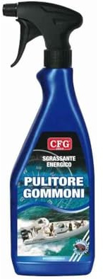 CFG-Schlauchboot – Entfetter wenig Schaum – Kautschuk Bahnen PVC biologisch abbaubar 750 ml – Cod. N01