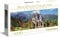 Clementoni 39438 Panorama Neuschwanstein – Puzzle 1000 Teile ab 9 Jahren, Erwachsenenpuzzle mit Panoramabild, Geschicklichkeitsspiel für die ganze Familie, ideal als Wandbild