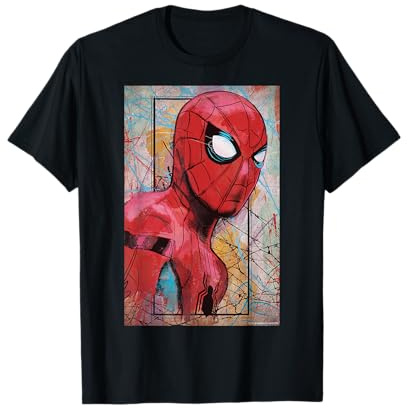 Marvel Spider-Man Far from Home Poster T-Shirt
