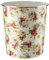 Plastics Colourful Flowers Floral Waste Paper Bin (Small Flower)