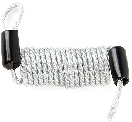 Security Safety Cable Luggage Lock Safety Cable Wire 1m/3.3ft Reminder Rope Retractable Cable Luggage Lock Safety Stainless Steel Cable Wire