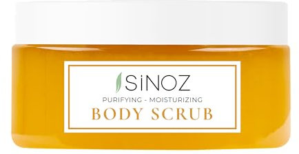 Sinoz Body Scrub 300g - Exfoliant et nourrissant pour les mains, les pieds et le corps