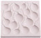 3D Silikon Fondantkuchenform, Schokolade Süßigkeiten Fondant Form, Kreative 3D Silikon Luftballons Fondant Kuchenform Schokolade Sugarcraft Form Dekorations DIY Werkzeug für Tortedeko(Hellgrau)