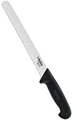 Bufalo Coltello Pane Nero S109 24 cm Lama seghettata