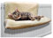 Marco Paul Radiateur pour chat et petit chien - Lit chaud en polaire - Panier pour animal domestique - Hamac à suspendre - Radiateur moelleux pour chaton ou chiot - Doux et confortable