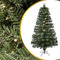 Dolce Natale Albero di Natale Fibre Ottiche (180 CM, BIANCO CALDO)