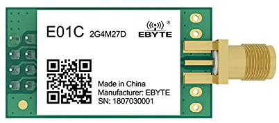 2.4G RF Wireless Module Si24R1 E01C-2G4M27D 27dbm 4Km Antenna SMA-K DIP PA LNA Pin to Pin nRF24L01+