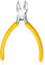 Elektronik Seitenschneider Klein Drahtschneider 5 Zoll Drahtschere Drahtzange Abisolierzange Wire Cutters mit rutschfeste Griffe für Weichmetall, Basteln, Schmuck