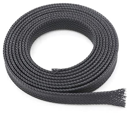 CABINE 2M Braided Sleeving,3~40Mm Insulated Wire Cable Protection Sleeve Flame Retardant Nylon Tube Cable Sleeves/2 Meter/40Mm