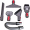 Kit de Accesorios 6 Piezas de Repuesto para Dyson Aspirador con Tubo Flexible Manguera de Extensión, Juego Cepillos de Recambios Dyson V7 V8 V10 V11 V15 SV10 | Set Piezas de Repuesto, Ajuste Perfecto