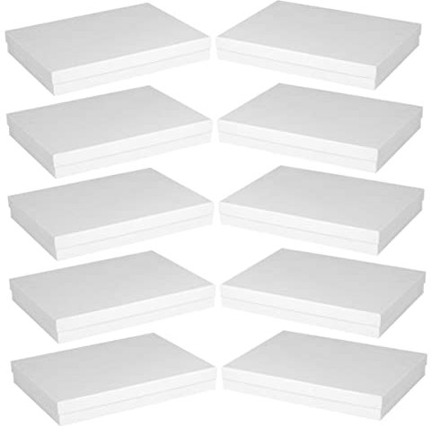 GLEAVI Großes Kostümboxen-set 10-teilig Stabile Boxen Mit Deckel Verpackungsboxen Für Wiederverwendbare Garderobenboxen Für Feiern