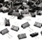 Ziamzra Clip per Raccoglitori 90 Pezzi 19 mm Nero Metallo