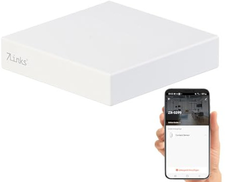 7links Homekit ZigBee Gateways: ZigBee-Gateway, Apple HomeKit-zertifiziert + 3 Wassermelder (ZigBee Gateways LAN, ZigBee Hubs Homekit, Router)