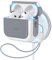 ESR für AirPods 4 Hülle, kompatibel mit AirPods 4 Gen (2024) (USB-C), Unterstützt kabelloses Laden, Schutzhülle mit Handschlaufe, Magnetischer Deckel, Orbit Hybrid Hülle, Weiß