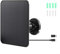 CWOQOCW IP65 Waterproof Solar Panel 5W Solar Panel Charger For Ring Video Doorbell 5W Monocrystalline Silicon With Cable USB-C Port Connector (Black)