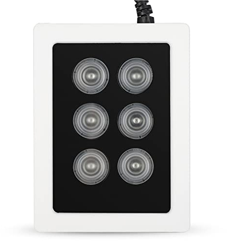 Tyenaza DC12V 6W Infrarot-Fülllicht, 6 Lampen IR-Strahler IP66 wasserdicht für Sicherheitsüberwachungskamera