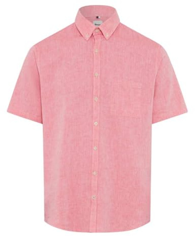 BRAX Herren Style Dan U Cotton Linen Mix Hemd
