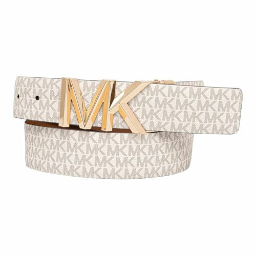 Michael Kors Wendbarer Logogürtel (Medium), Vanille, 38