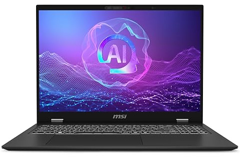 MSI Prestige 16 AI+ EVO 16 Pulgadas UHD+ OLED Laptop: Intel Ultra 7-258V, Intel ARC Graphics, 32GB DDR5, 2TB NVMe SSD, HDMI, Wi-Fi 7, Win 11 Pro: Stellar Gray B2VMG-058US
