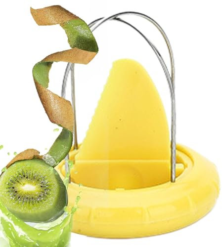 Fruit Kiwi Cutter | Fruit Digging Core Tool | Kiwi Divider | Kiwi Fruit Peeler | Kiwi Cutter Peeler | Manual Peeling Machine for Pitaya, Mango, Vegetable, Cucumber