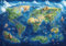 World Map Jigsaw Puzzles for Adults 5000 Piece Impossible Puzzle for Adults IQ Game Games Challenging Blue Jigsaws 5000 Pieces Toy for Women Men Gifts Home Beautiful Decoration Personalised P-787