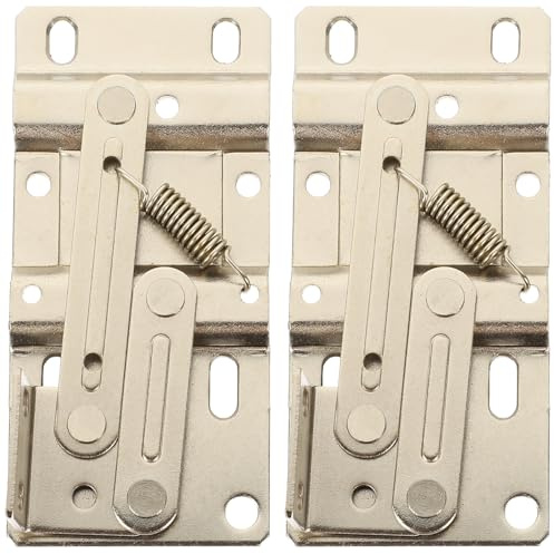 Baluue Bisagra Abatible de 45 Grados para Puertas de Armarios de Cocina Bisagra Pivotante de Hierro Resistente Juego de 1 Par para Mueble bajo Fregadero y Bandeja Abatible