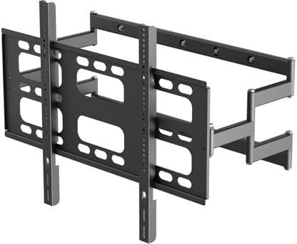 Vanconwey TV Wall Bracket,Wall Bracket TVs Bracket Motion with Dual Arms | TV Bracket with Extension for 55-100 Inch TVs,Holds up to 264 lbs,Max VESA 800 x 600mm,VC-Z1688