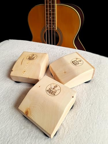 Kompakte Finger-Snap-Stompbox, Footdrum, Cajon, Rhyth-Mic M4a2. Kiefernholz
