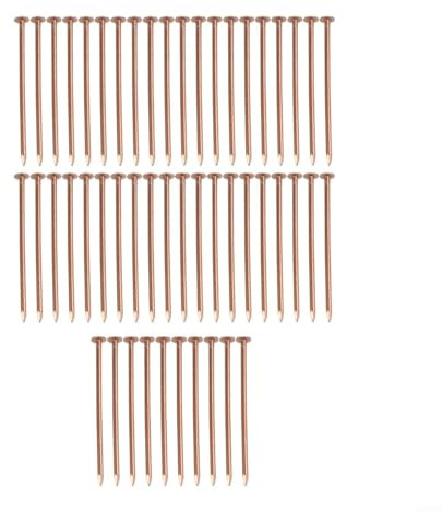 Baumstumpf-Killer-Nägel aus reinem Kupfer, 65 mm/75 mm, schnell wirkende Wurzelentfernung, Spikes zum Töten unerwünschter Bäume, robuste Garten-Hardware für D (E)