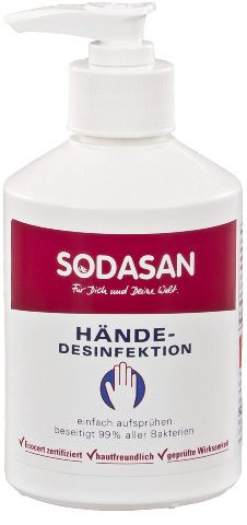 Sodasan Händedesinfektionsmittel Im Pumpspender, 300ml